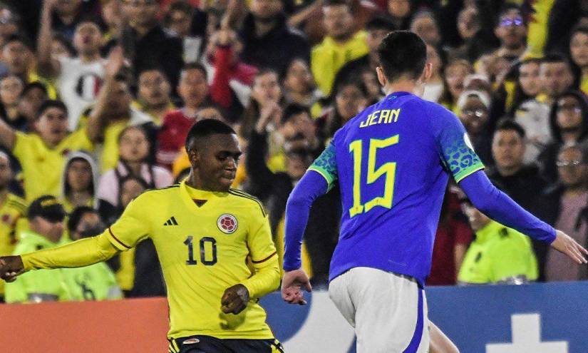 La selección de Colombia Sub 20 con el empate ante Brasil aseguró su clasificación al Mundial de Indonesia