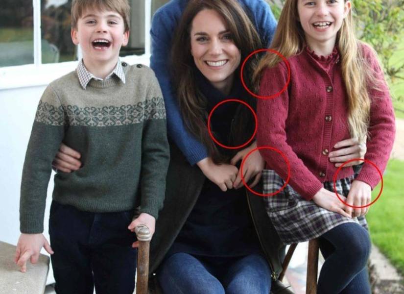 Imagen editada por Kate Middleton.