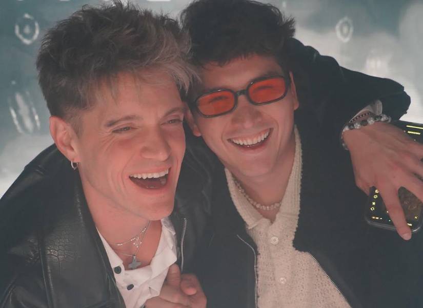 Jandino y Lio Ferro se conocieron durante el rodaje de Soy Luna en Argentina.