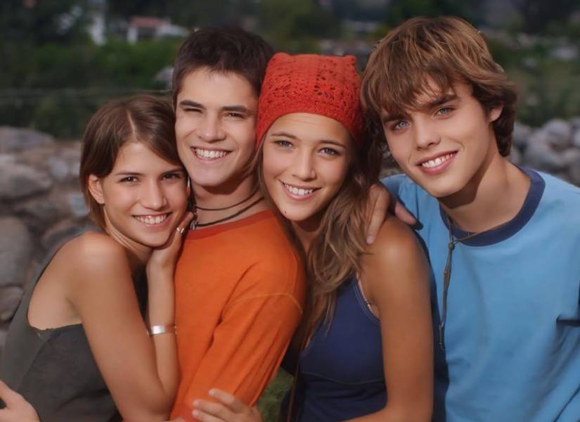 Integrantes originales de Erreway.