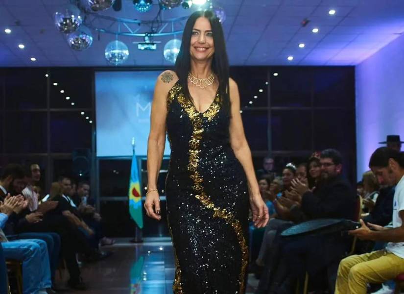 Imagen de archivo de Alejandra Rodríguez participando en el concurso de belleza.
