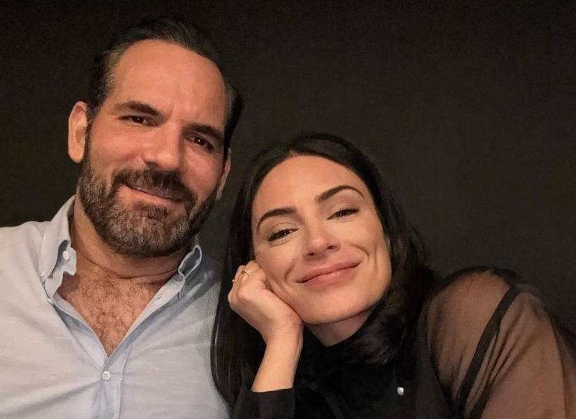 Imagen de archivo de Ana Brenda Contreras y su esposo, Zacarías Melhem.