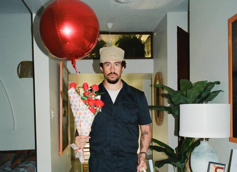 Bad Bunny en su residencia de Puerto Rico.