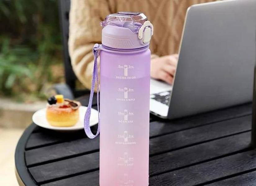 Termo con tiempo para consumir agua