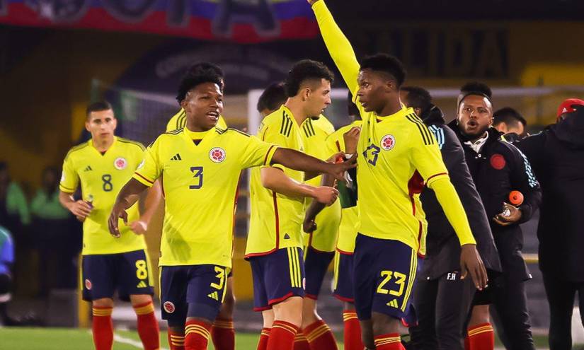 Colombia logró su primer triunfo en el hexagonal final del Sudamericano Sub 20