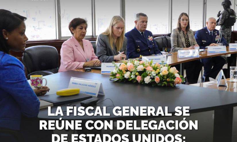 Ecuador bajo ataque: Diana Salazar se reunió con autoridades de Estados Unidos