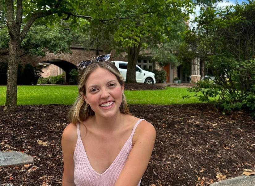 Imagen de Camila, la hija de la expresentadora de TV, publicada por Úrsula.