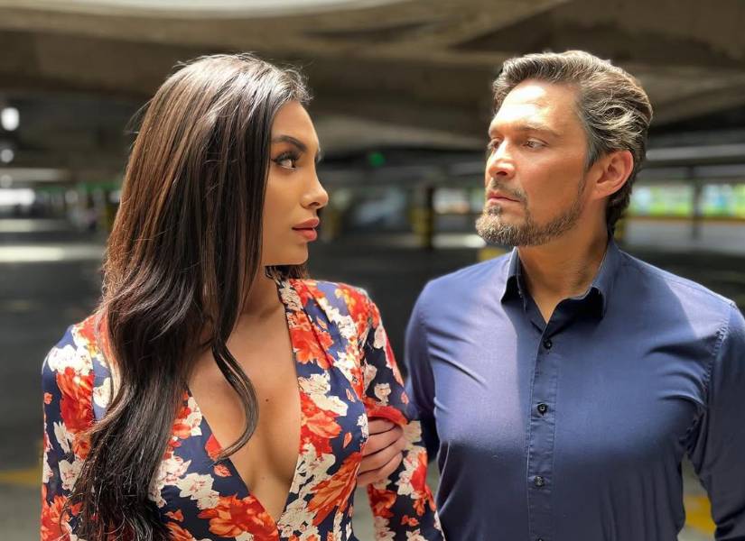 Anahí Festerling junto a Frank Bonilla, ambos forman una de las duplas más populares de Los García.