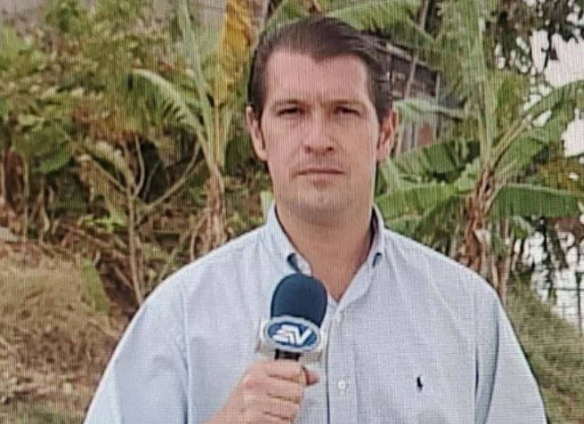 Pedro Jiménez durante una de sus coberturas en 2005.