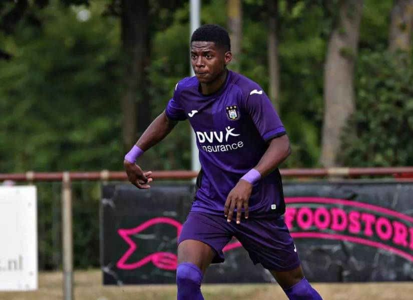Nilson Angulo en el Anderlecht.