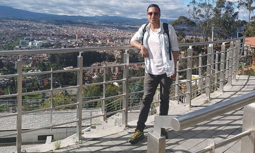 El biólogo quiteño Alex Isaac Defaz Carrera mide 1,68 metros.