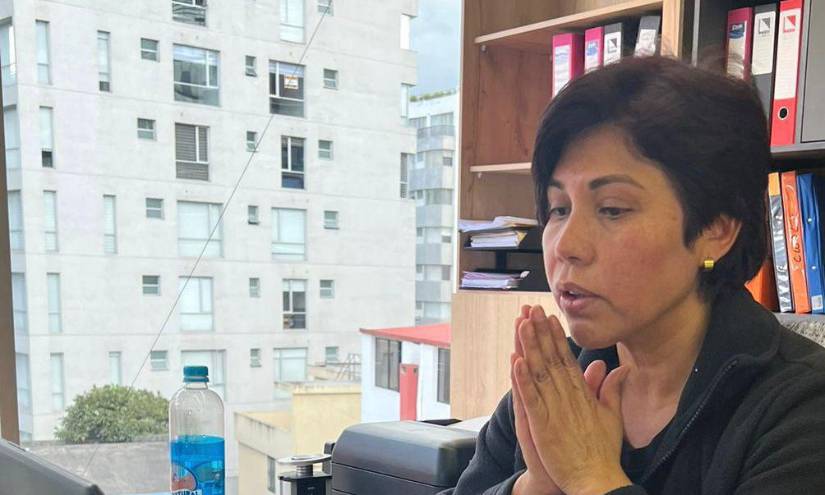 Elizabeth Otavalo, madre de María Belén Bernal.