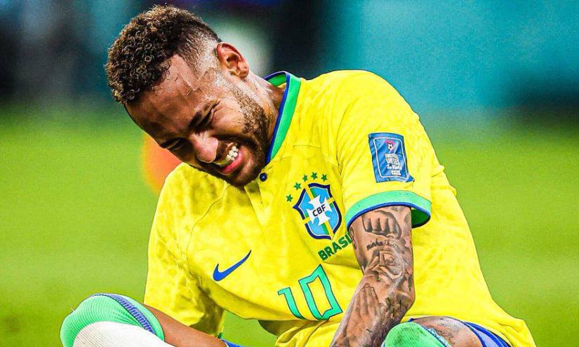 El tobillo de Neymar preocupa a toda Brasil