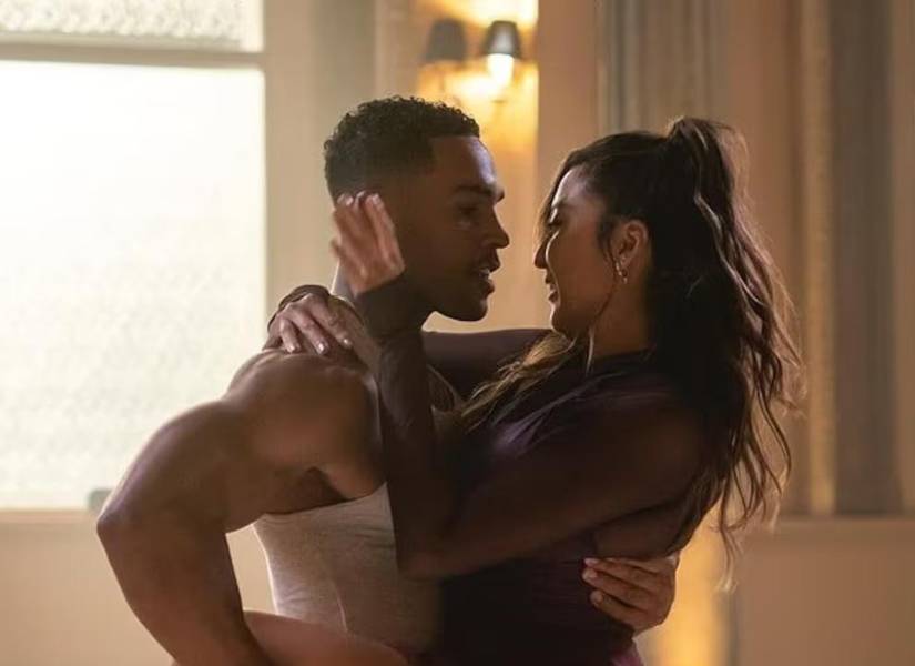 Foto detrás de cámaras que encendió el debate sobre el futuro de los personajes en la serie.