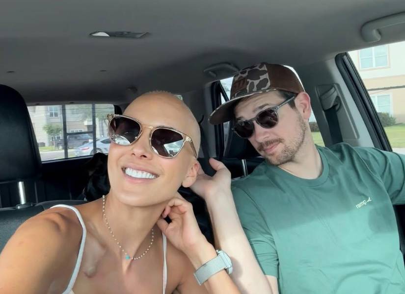 La Flaca Guerrero y su novio, Graham Kersey.