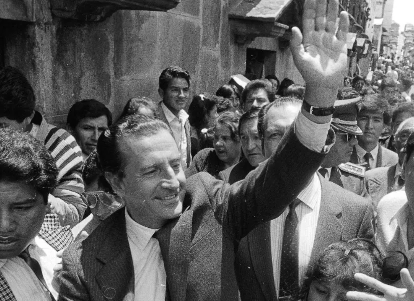 Exmandatario de Ecuador, Rodrigo Borja Cevallos.