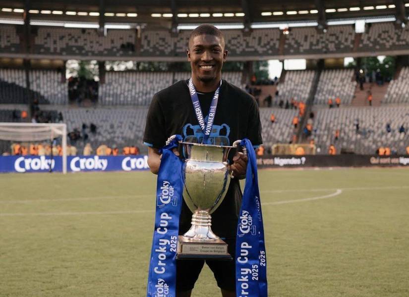 Joel Ordóñez jugó dos partidos con el Club Brujas en esta temporada.