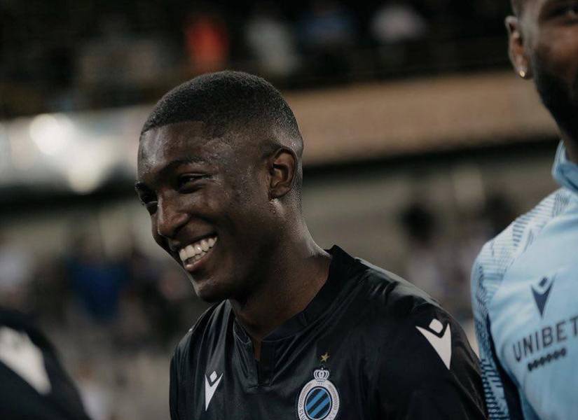 Joel Ordóñez en el Club Brujas de Bélgica. (Redes sociales)