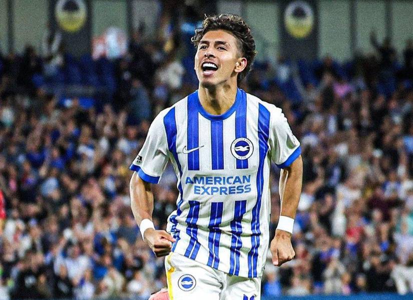 Jeremy Sarmiento anotó un gol con el Brighton en su último partido.