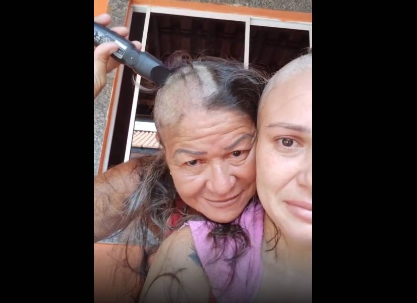 El conmovedor video de Luciana Rebello y su madre