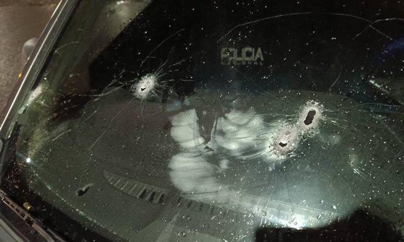 Un patrullero fue atacado durante el enfrentamiento armado en Virgen de Fátima.