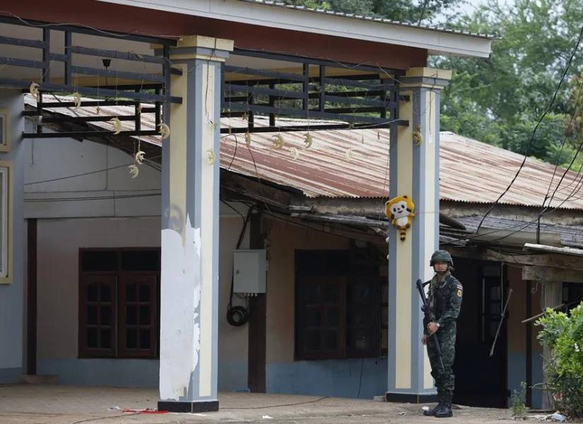 Soldado del Ejército de Tailandia.