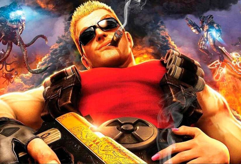Portada oficial de Duke Nukem Forever