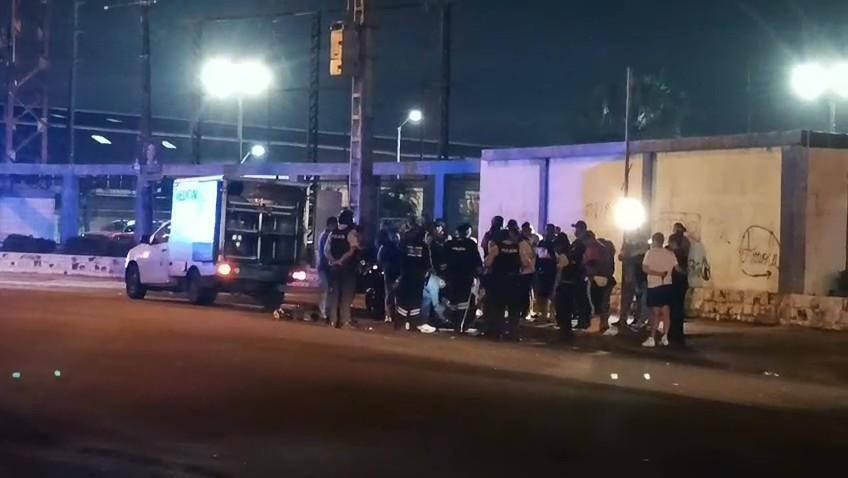Dos hombres fueron asesinados en la avenida Domingo Comín, sur de Guayaquil