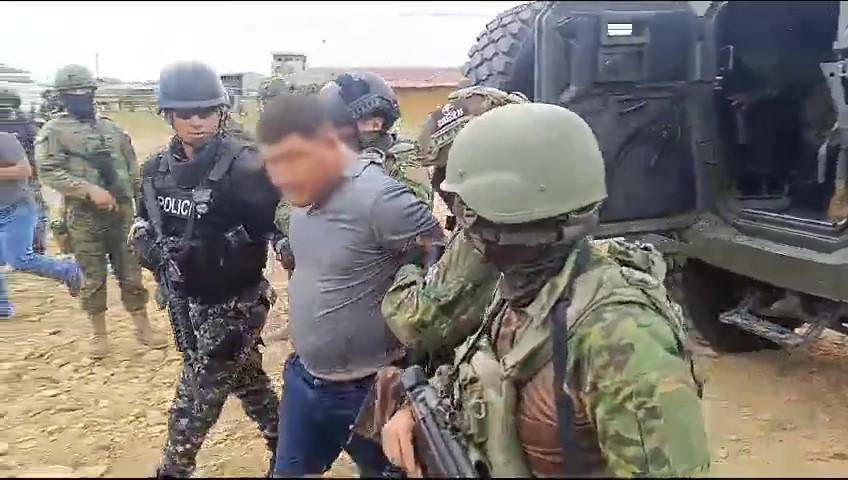 Alias Comandante Vicente, cabecilla de Los Lobos, salió de la cárcel por orden de juez en Guayaquil