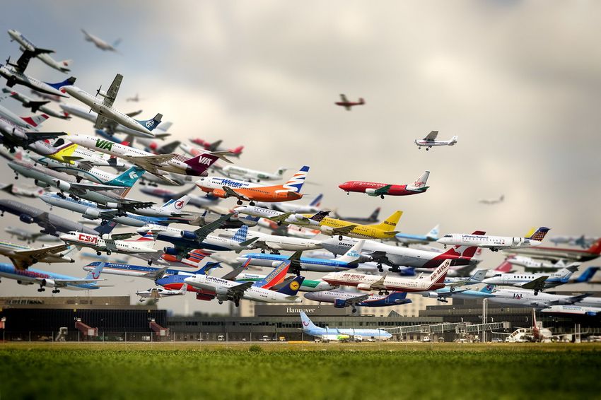 ¿Cuántos aviones hay realmente en el mundo?