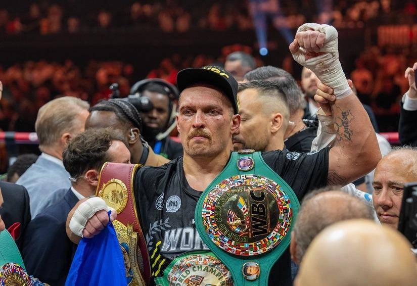 Oleksandr Usyk, múltiple campeón de boxeo.