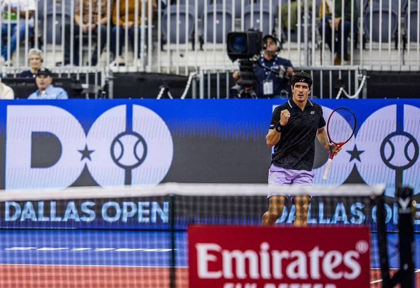 Emilio Gómez se clasificó a los octavos de final del ATP 250 Delray Beach al derrotar a Tung Tung-Lin Wu (Taipei), por 7-6, 6-4