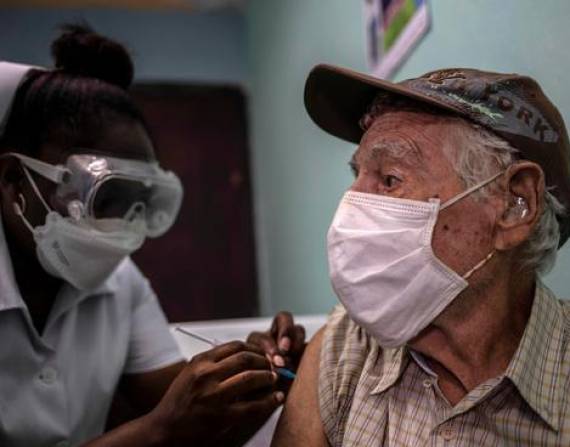 Venezuela recibe un primer lote de vacunas cubanas contra el COVID Abdala