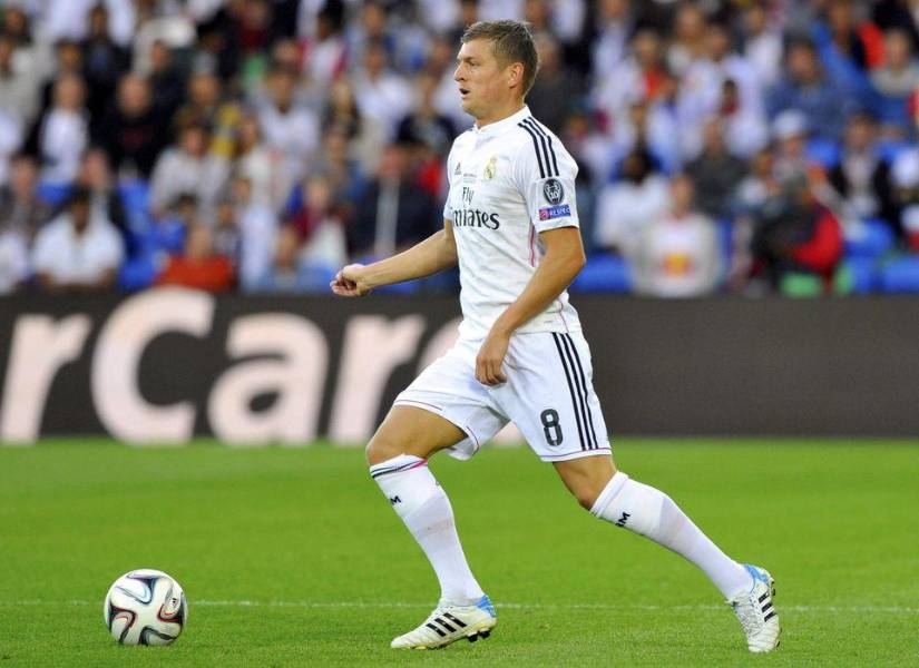 Kroos y los clásicos Adipuren en el 2014. (Archivo)