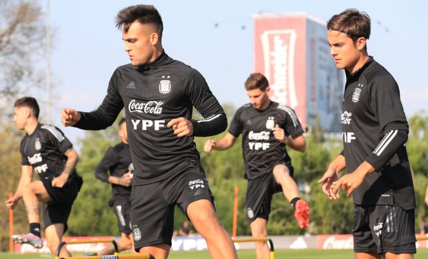 La alineación de Argentina para recibir a Ecuador