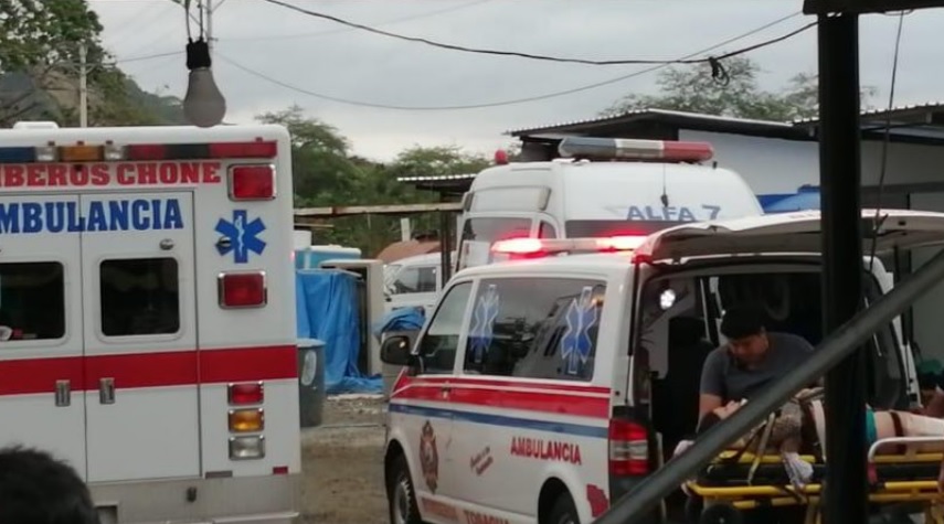 Accidente de tránsito en Chone dejó 15 heridos