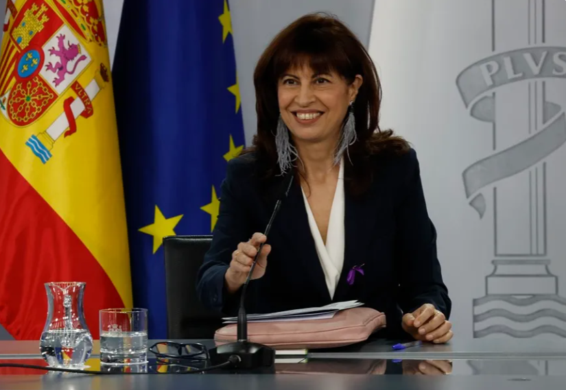La ministra de Igualdad, Ana Redondo.
