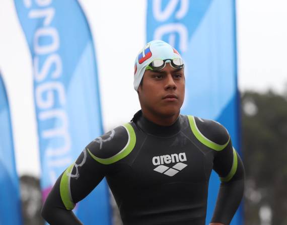 El nadador David Farinango logra cupo a los Juegos Olímpicos