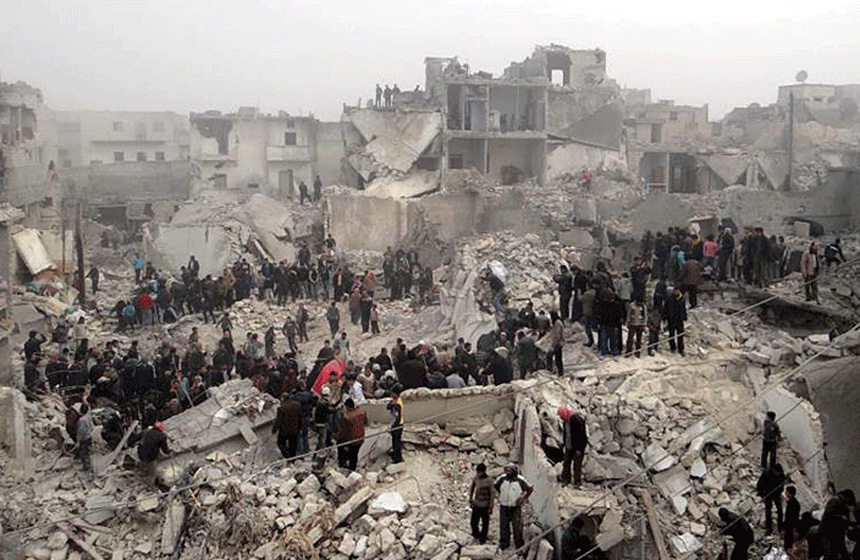 Tres años de guerra civil en Siria dejan más de 100 mil muertos