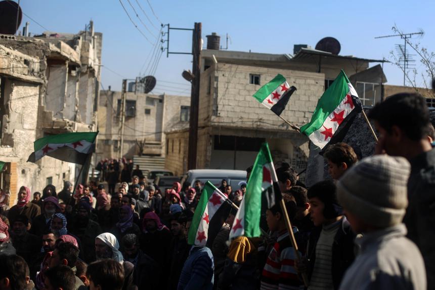 Al menos 16 civiles mueren un ataque aéreo cerca de Damasco