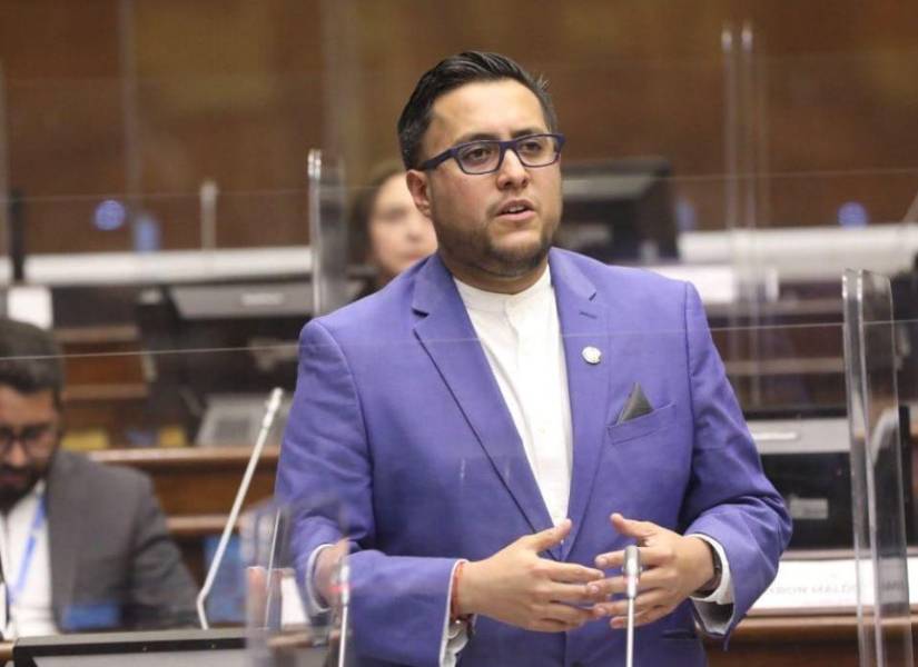 Juan Fernando Flores fue jefe de la bancada del oficialismo en el gobierno de Guillermo Lasso.