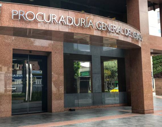 Exteriores de la Procuraduría General del Estado, ubicada en Quito.