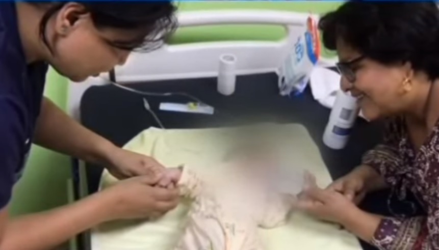 Bebé es abandonado en la parroquia Tenguel de Guayaquil