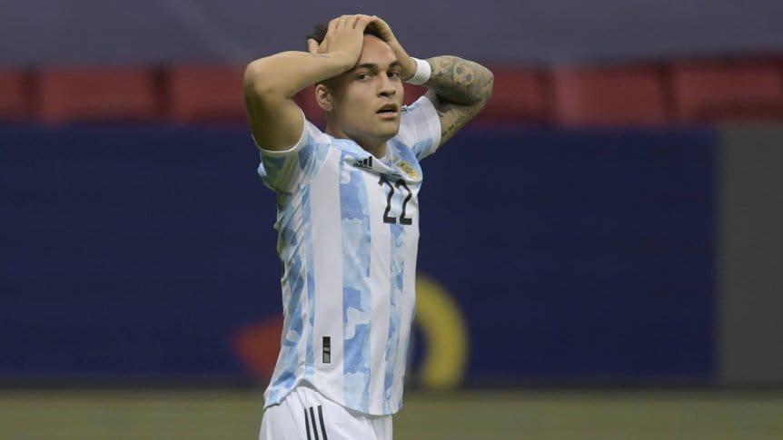 Lautaro Martínez: baja en Argentina por Covid-19
