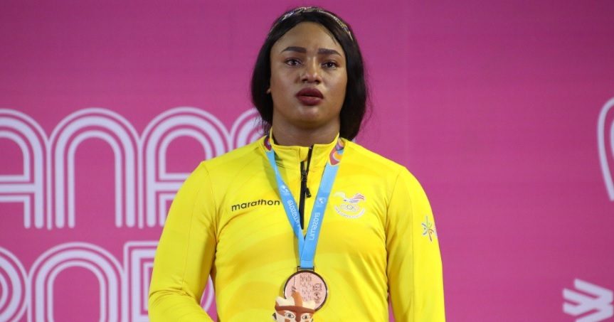 Tamara Salazar logra doble bronce en Mundial de Pesas