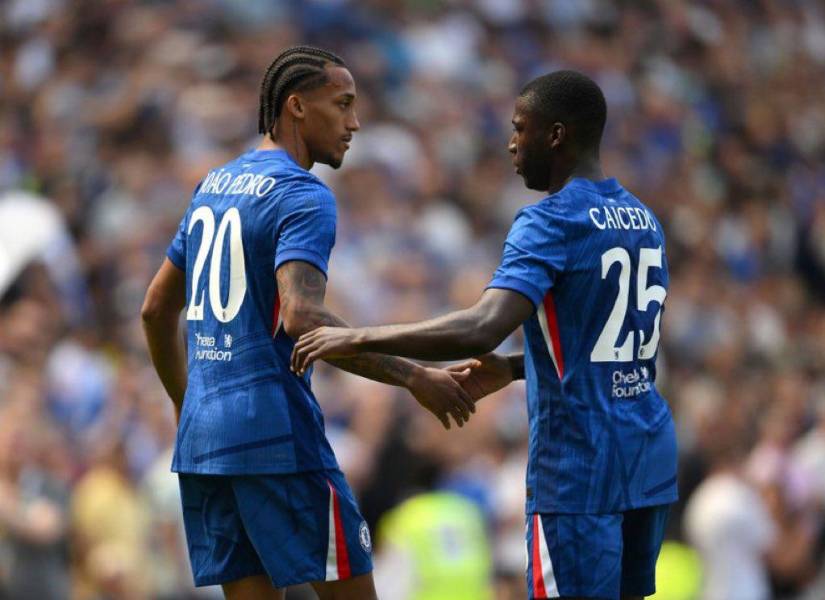 El Chelsea de Moisés Caicedo y Joao Pedro enfrentará al Crystal Palace en la Premier League.