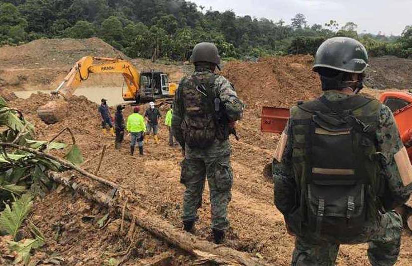 Operativos militares contra la minería ilegal en el oriente de Ecuador