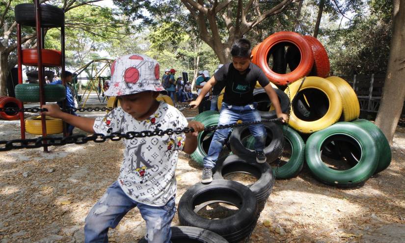 El parque fue inaugurado hace pocos días.
