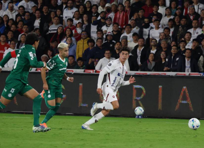 Liga de Quito goleó 3-0 al Palmeiras en la ida de las semifinales de la Copa Libertadores.
