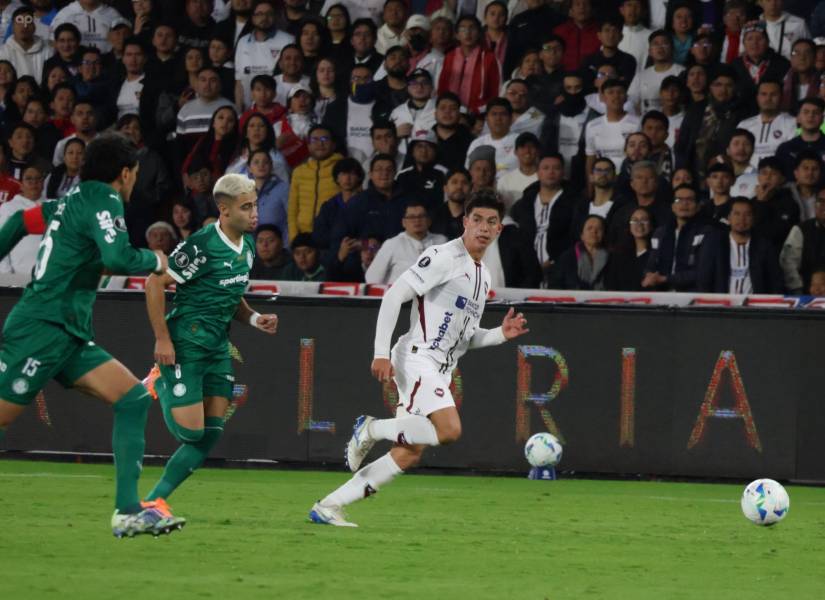 Liga de Quito goleó 3-0 al Palmeiras en la ida de las semifinales de la Copa Libertadores.